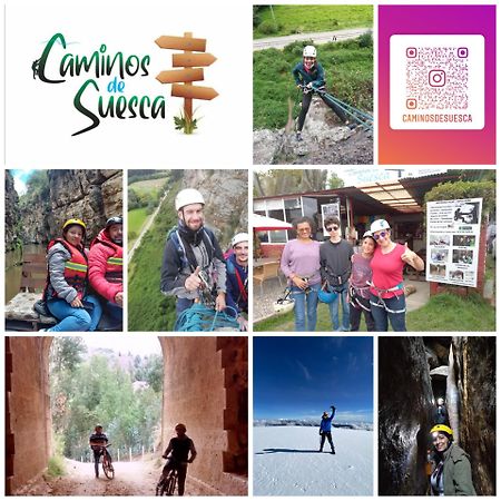 Hostal Caminos De Suesca Otel Dış mekan fotoğraf